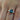 Blue Green Sapphire Ring, Campari
