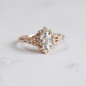 Arwen White Sapphire Ring