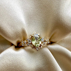 Arwen Jasmine Sapphire Ring