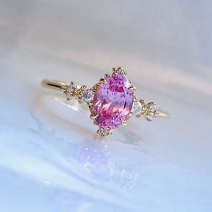 Elvira Pink Sapphire Ring