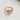 Greta Peach Sapphire Elvish Ring