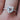 Heart Peach Sapphire Halo Ring