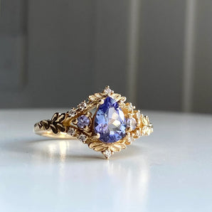 Leila Tanzanite Engagement Ring